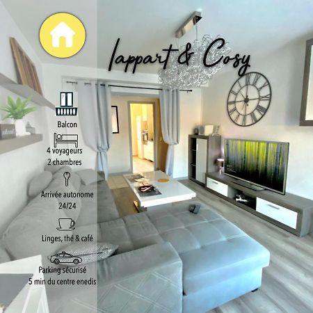 Le Cafe Charmant, Appartement Dans Immeuble Avec Parking Barriere, Balcon L'Arbresle Bagian luar foto