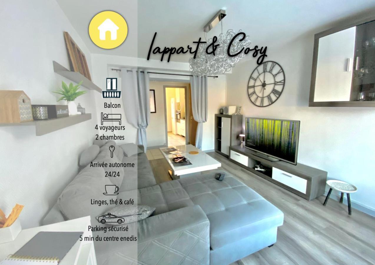 Le Cafe Charmant, Appartement Dans Immeuble Avec Parking Barriere, Balcon L'Arbresle Bagian luar foto
